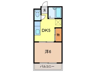 桜ハイツⅠの物件間取画像